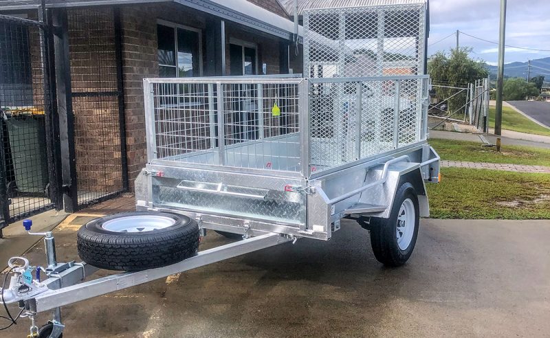 7 x 4 Standard Trailer with ramp