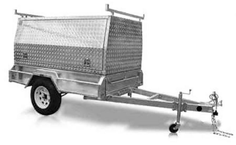 7x4 Tradesman trailer